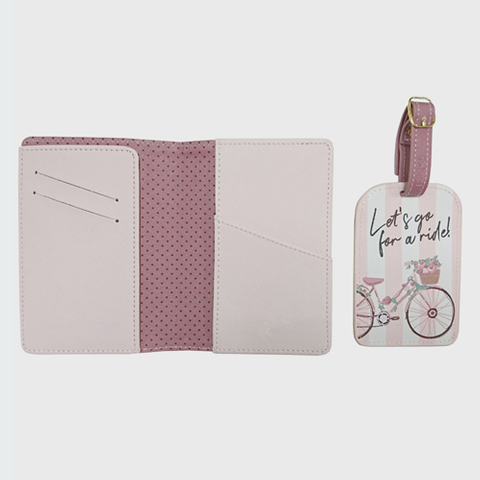 旅行禮品-皮革護照夾 行李吊牌