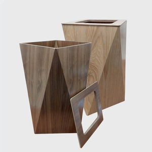 飯店木製垃圾桶 紙簍 l 訂製