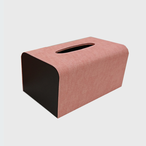 都會皮質面紙盒